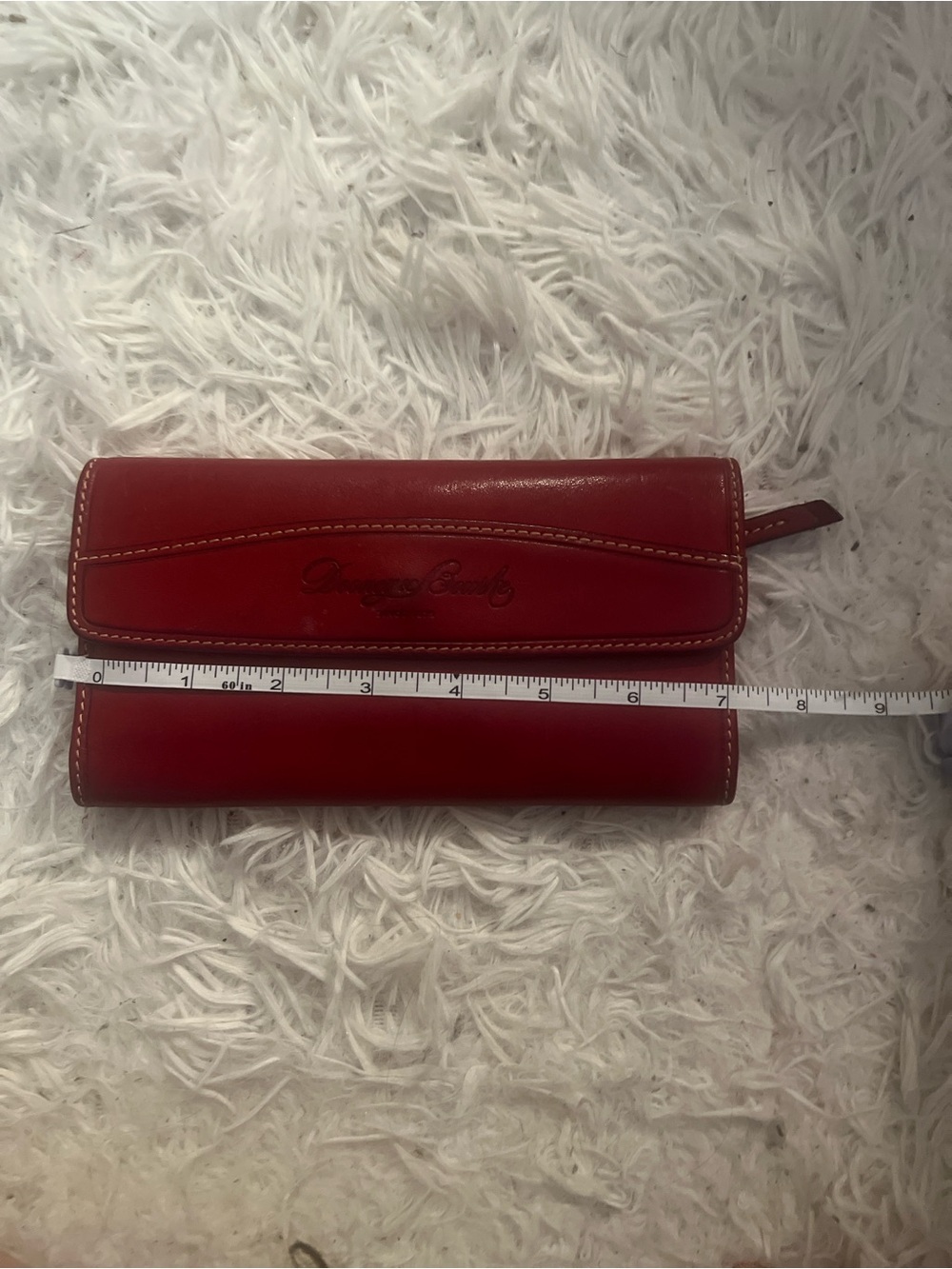 Dooney & Bourke Red Leather Wallet - Picture 10 of 17
